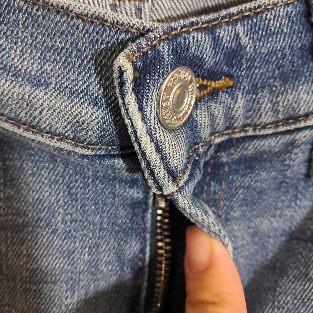 7 For All Mankind Dojo‎ Tailorless Jeans 27 Embroidered Y2K Flared Santa Rosa - Picture 8 of 14